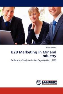 portada b2b marketing in mineral industry (en Inglés)