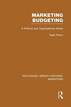 portada Marketing Budgeting (Routledge Library Editions: Marketing) (in English)