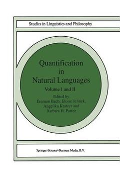 portada Quantification in Natural Languages: Volume I