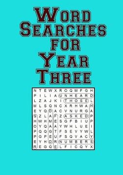portada Word Searches for Year Three (en Inglés)