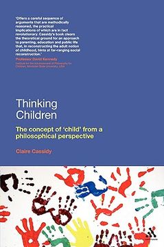 portada thinking children: the concept of 'child' from a philosophical perspective