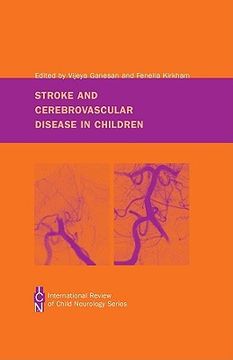 portada Stroke and Cerebrovascular Disease in Childhood (en Inglés)