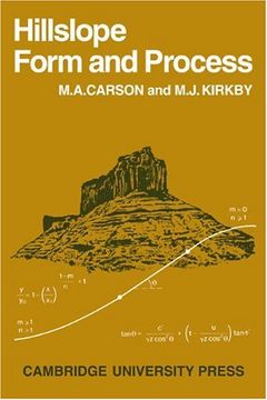 portada Hillslope Form & Process (Cambridge Geographical Studies) (in English)