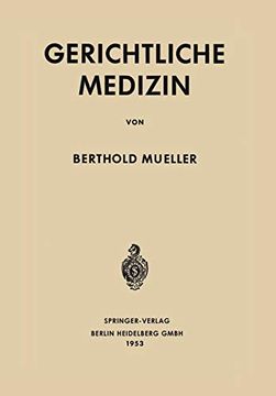 portada Gerichtliche Medizin (in German)