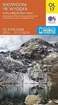 portada Snowdon & Conwy Valley 1: 25 000 (os Explorer Active) 