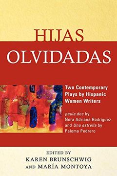 portada Hijas Olvidadas: Two Contemporary Plays by Hispanic Women Writers (in English)