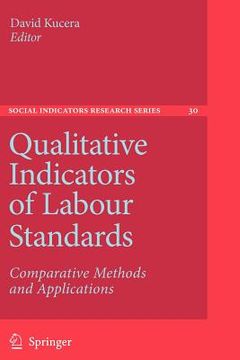 portada qualitative indicators of labour standards: comparative methods and applications (in English)