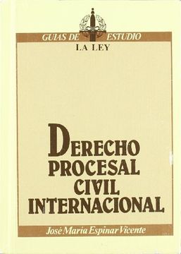 portada Derecho procesal civil internacional (Guias de estudio) (Spanish Edition)