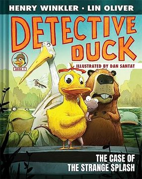 portada Detective Duck: The Case of the Strange Splash (Detective Duck #1) (en Inglés)