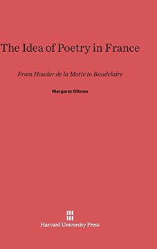 portada The Idea of Poetry in France (en Inglés)