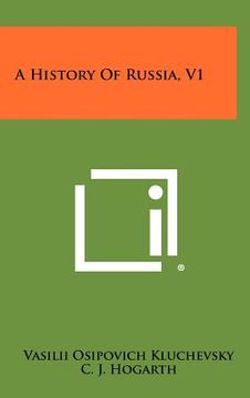 portada a history of russia, v1 (en Inglés)