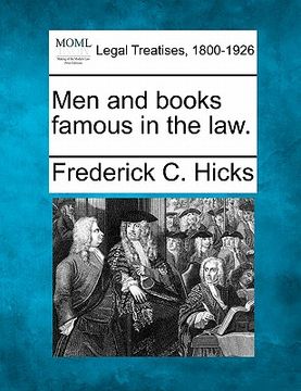 portada men and books famous in the law. (en Inglés)