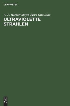 portada Ultraviolette Strahlen (German Edition) [Hardcover ] 