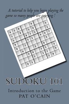 portada Sudoku 101: Introduction to the Game (en Inglés)