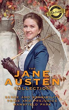 portada The Jane Austen Collection: Sense and Sensibility, Pride and Prejudice, and Mansfield Park (Deluxe Library Binding) (en Inglés)