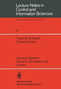 portada learning systems: decision, simulation, and control (en Inglés)