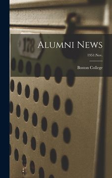 portada Alumni News; 1951: Nov. (en Inglés)