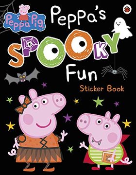 portada Peppa Pig: Peppa's Spooky fun Sticker Book (en Inglés)