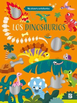 portada Mis Stickers Centelleantes - los Dinosaurios