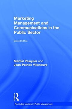 portada Marketing Management and Communications in the Public Sector (Routledge Masters in Public Management)
