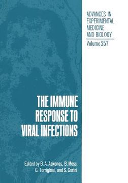 portada The Immune Response to Viral Infections (en Inglés)