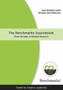 portada the benchmarks sourc: three decades of related research (en Inglés)