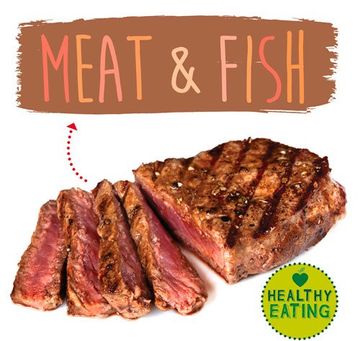 portada Meat and Fish (Healthy Eating)