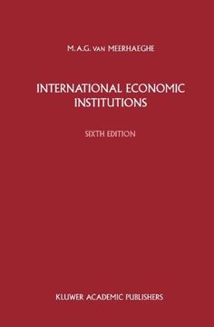 portada International Economic Institutions