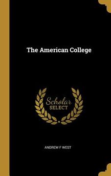 portada The American College (en Inglés)