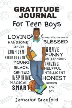 portada Gratitude Journal: For Teen Boys (en Inglés)