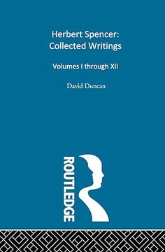portada Herbert Spencer: Collected Writings 12 Volume set (Collected Works) (en Inglés)