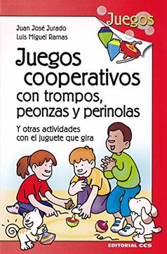 portada Juegos Cooperativos con Trompos, Peonzas y Perinolas