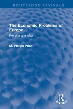 portada The Economic Problems of Europe (Routledge Revivals) (en Inglés)