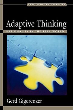 portada Adaptive Thinking: Rationality in the Real World (Evolution and Cognition Series) (in English)