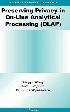 portada preserving privacy in on-line analytical processing (olap) (en Inglés)