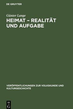 portada Heimat¿ Realität und Aufgabe: Zur Marxistischen Auffasung des Heimatbegriffs (en Alemán)