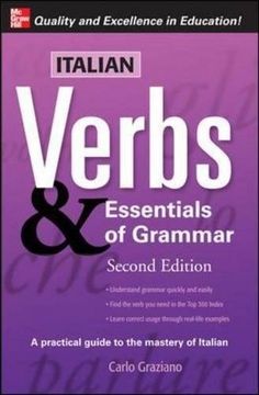 portada Italian Verbs & Essentials of Grammar, 2e. (Verbs and Essentials of Grammar Series) (in English)