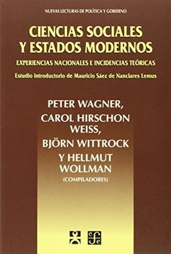 portada Ciencias Sociales y Estados Modernos. Experiencias Nacionales e Incidencias Teóricas (in Spanish)
