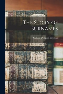 portada The Story of Surnames (en Inglés)