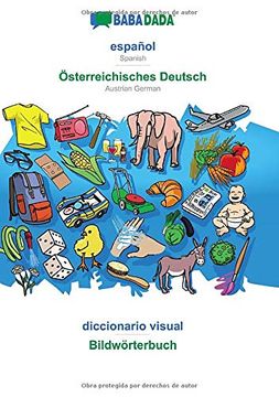 portada Babadada, Español - Österreichisches Deutsch, Diccionario Visual - Bildwörterbuch: Spanish - Austrian German, Visual Dictionary