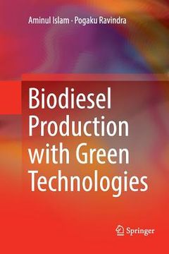 portada Biodiesel Production with Green Technologies (en Inglés)