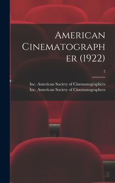 portada American Cinematographer (1922); 2 (en Inglés)