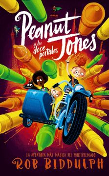portada Peanut Jones y los doce portales (in Spanish)