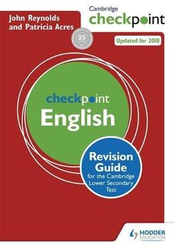 portada Cambridge Checkpoint English Revision Guide for the Cambridge Secondary 1 Test (Cambridge Checkpoints)