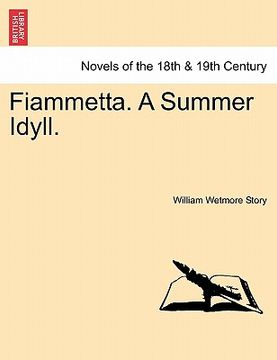 portada fiammetta. a summer idyll. (in English)