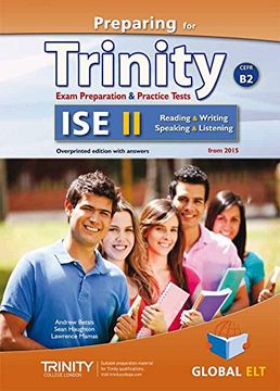 portada Preparing for Trinity ISE II (B2) Exam Preparation & Practice Tests Student's Book with Overprinted Answers