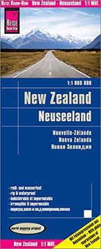 portada Reise Know-How Landkarte Neuseeland (1: 1: 000. 000): World Mapping Project (Reise Know-How Verlag)