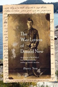 portada the war letters of donald new (en Inglés)
