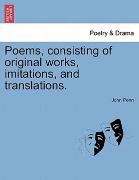 portada poems, consisting of original works, imitations, and translations. (en Inglés)