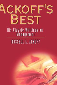 portada ackoff's best: his classic writings on management (en Inglés)